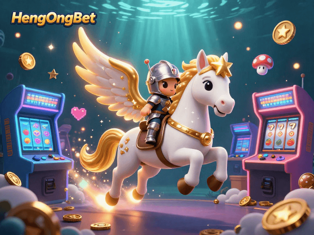 HengOngBet offers a thrilling experience combining 3D celestial action with vibrant casino gaming.