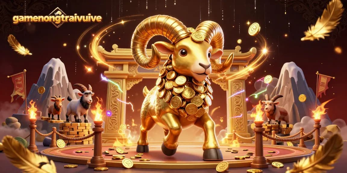 Experience the thrill of gamenongtraivuive in this vibrant and detailed casino scene.