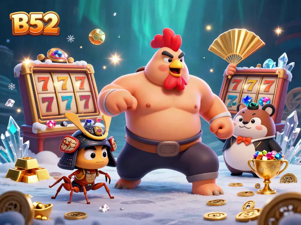 Engage with B52-themed slot games featuring vibrant sumo action and festive visuals for a thrilling experience.