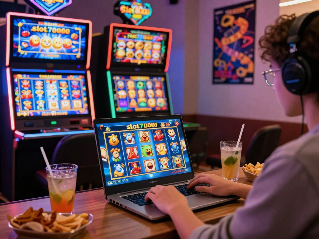 Pengalaman bermain slot7000 di kasino digital yang ceria dan interaktif.