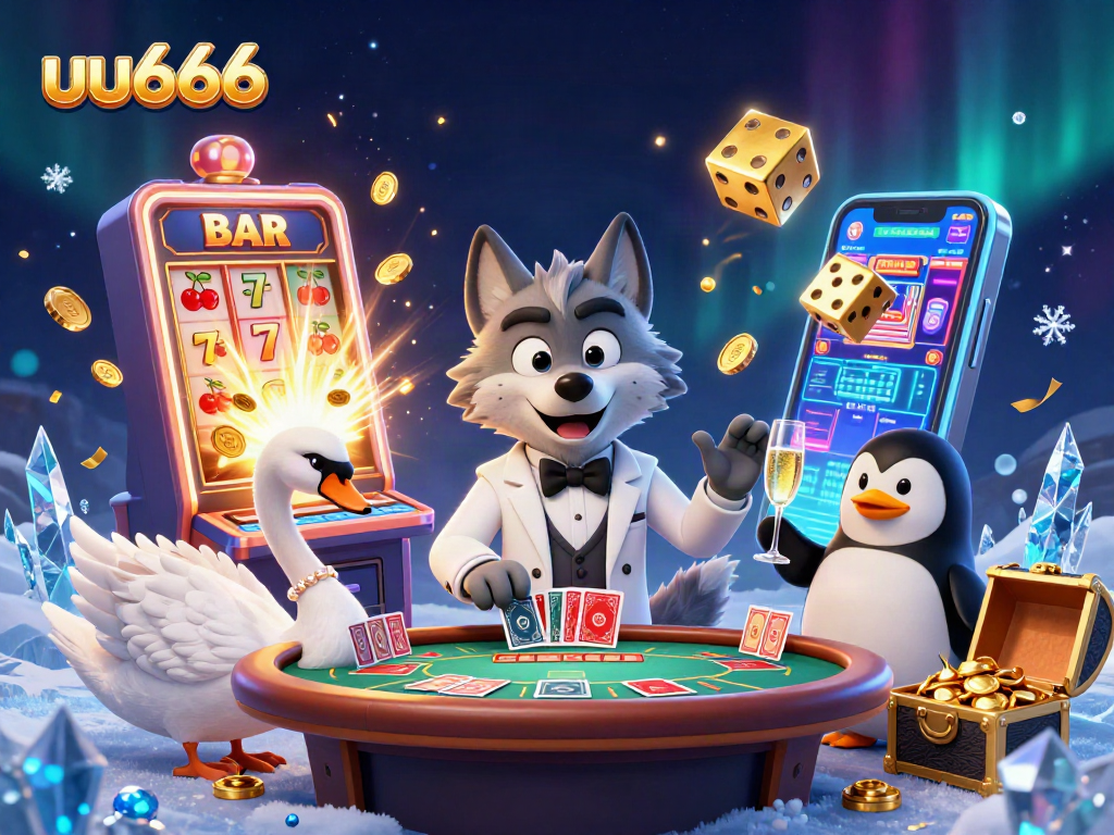 Experience thrilling gameplay at uu666 with elegant characters amid rich casino visuals.