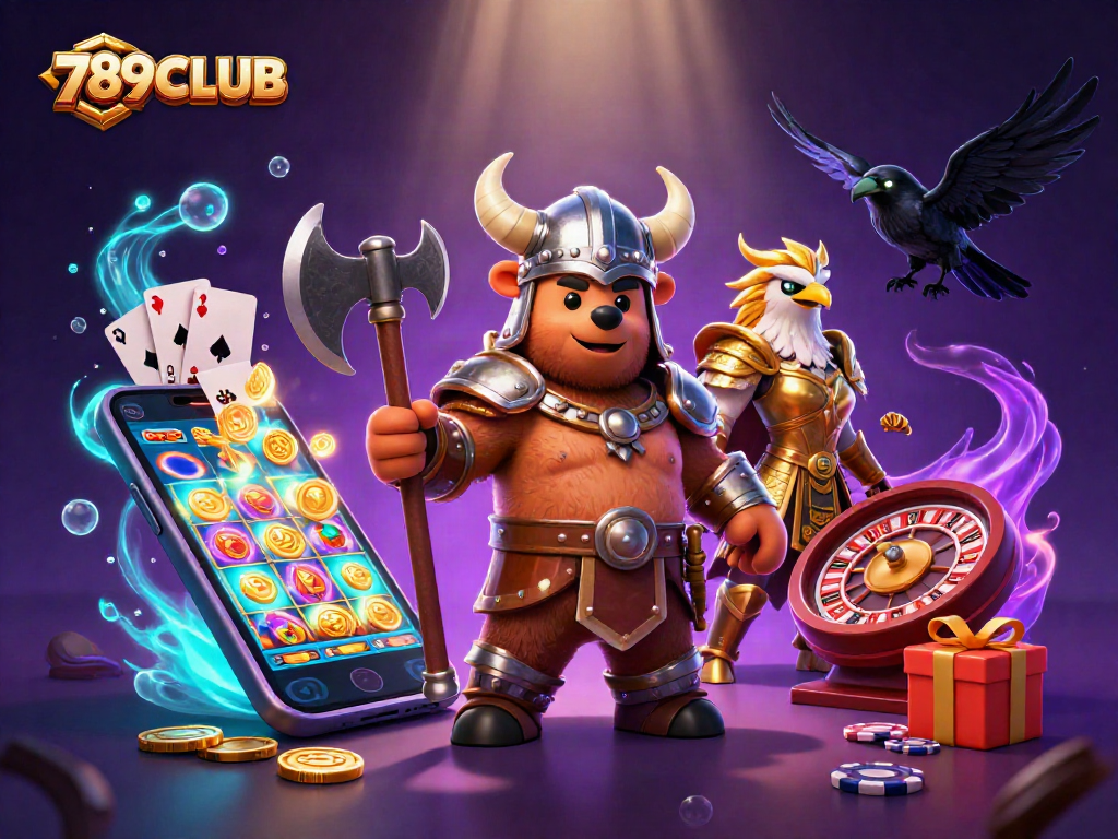 Experience thrilling gameplay at 789CLUB with a vivid 3D casino adventure featuring captivating characters.