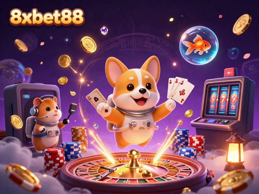 Experience thrilling gaming at 8xbet88 with a cosmic space casino adventure.