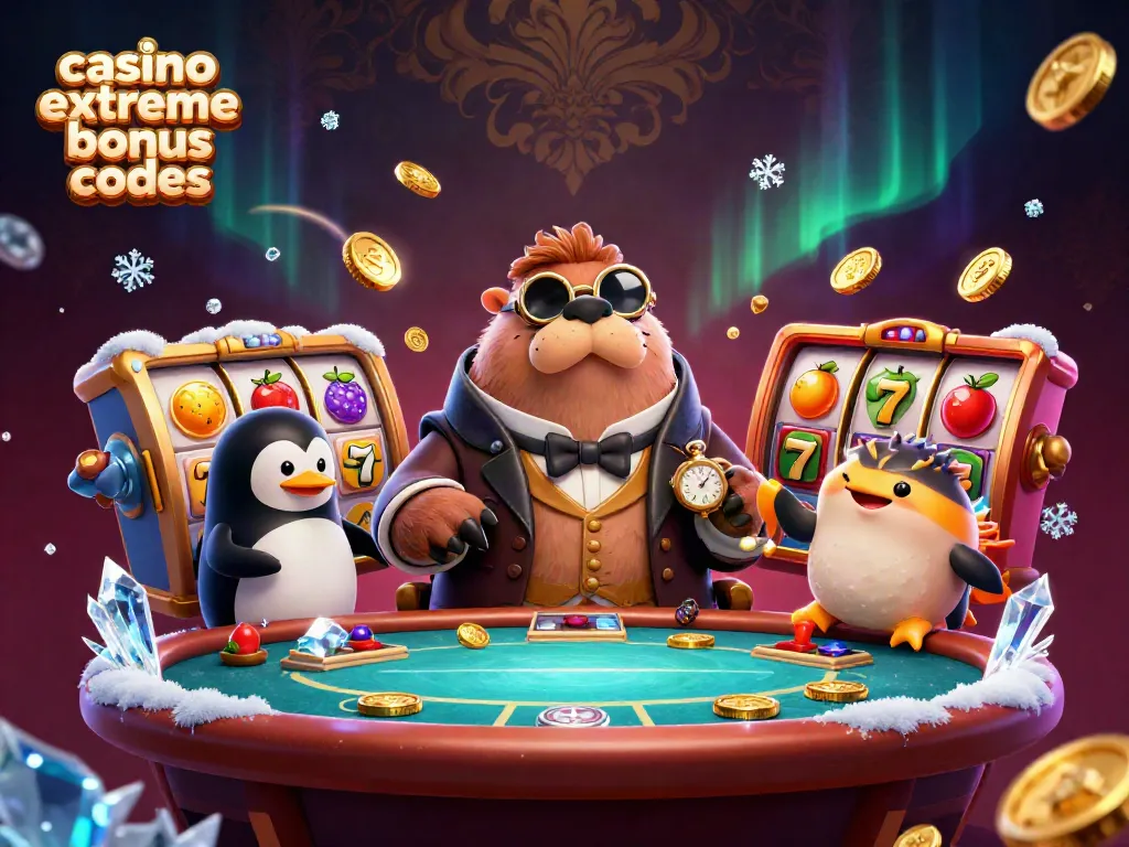 Engage with exciting casino extreme bonus codes offering slots and jackpots in a vibrant underwater scene.