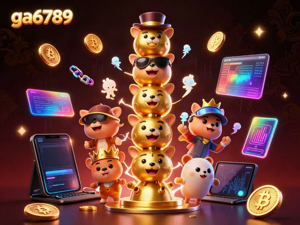 Engage with exciting betting action on ga6789, featuring a lively totem pole and vibrant casino elements.