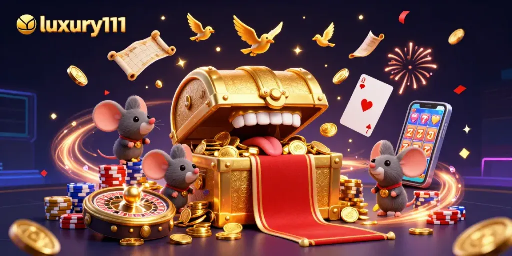 Engage in thrilling gameplay with luxury111 as you spin the roulette and cash in on golden treasures!