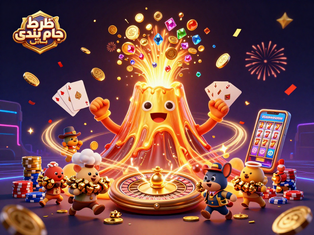 Enhance your شرط بندی جام جهانی strategy with vibrant 3D visuals depicting thrilling bet scenarios and gaming excitement.