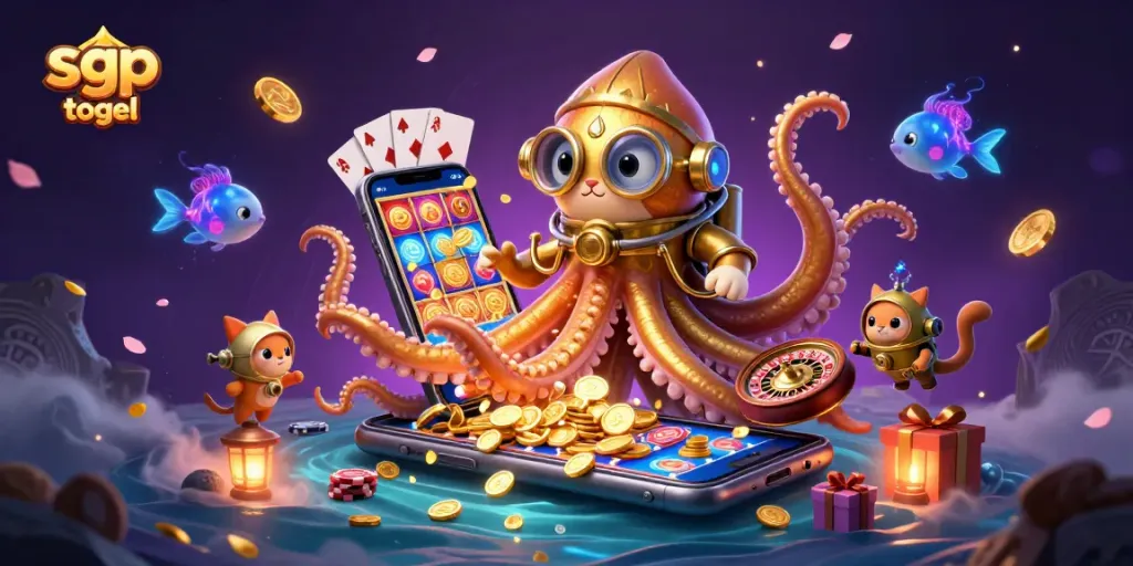 Mengumpulkan angka terbaik untuk sgp togel dengan visual menarik dari adegan permainan kasino.