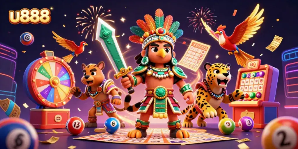 Engage with u888 for a vibrant online gaming experience featuring colorful gambling elements.