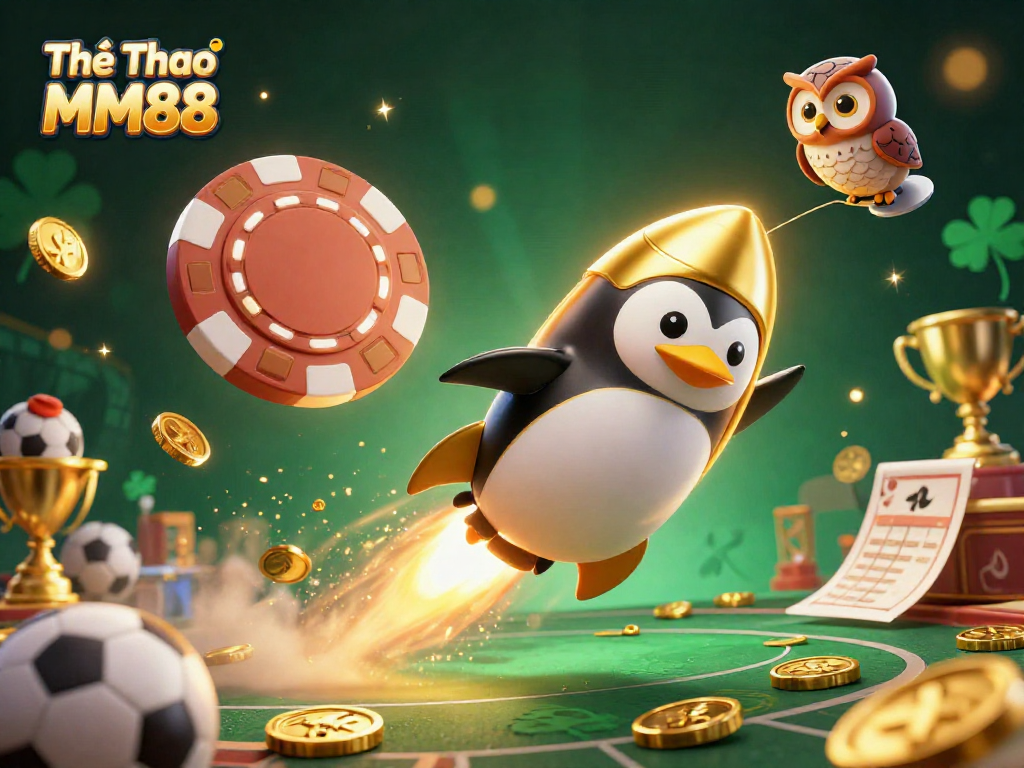 Experience Thể Thao MM88 with engaging sports-themed illustrations showcasing thrilling betting elements.