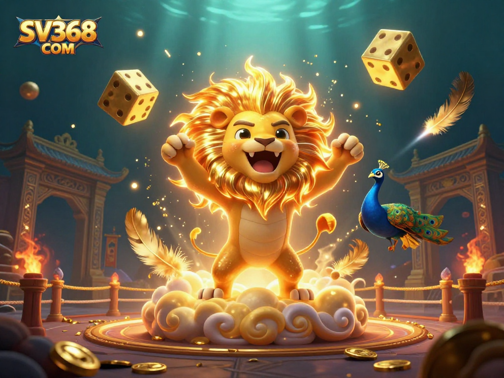 Experience exhilarating gameplay with SV368 COM under a vibrant casino scene.
