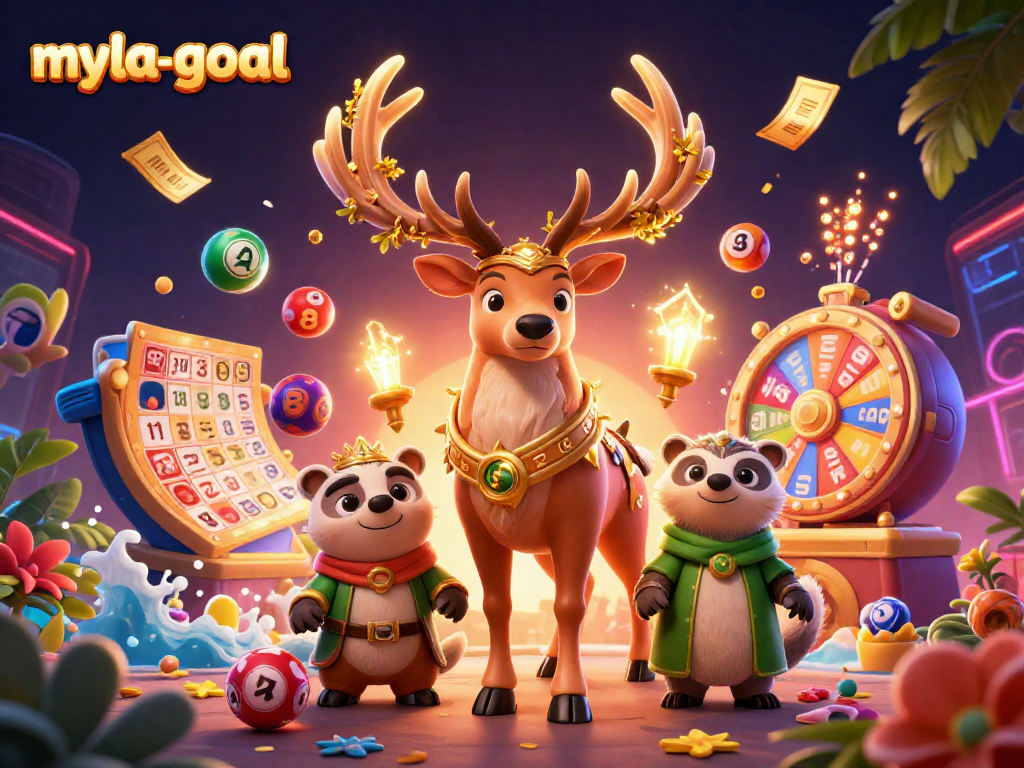 Engage with the myla-goal game universe featuring dynamic lottery elements and fantastical characters.