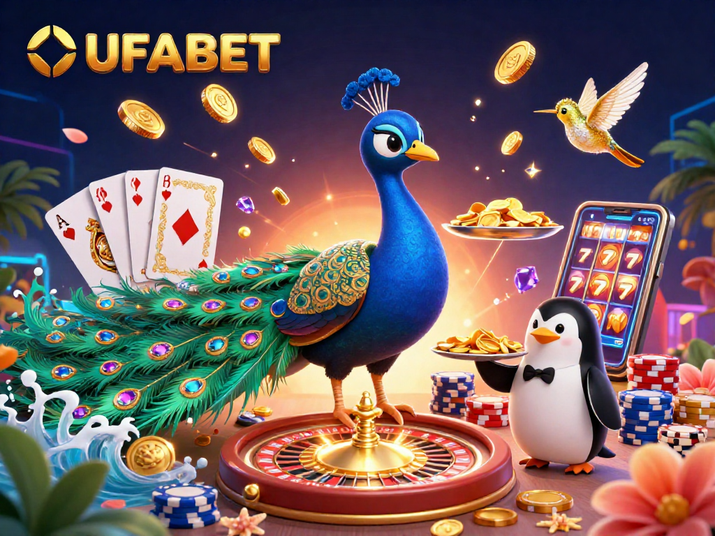เข้าร่วม UFABET พนันออนไลน์ กับนกยูงเพชรและเพนกวินบริการ พร้อมรวบรวมความสนุก