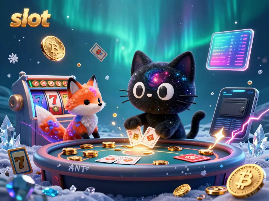 Experience thrilling slot action with engaging cosmic characters, glowing coins, and vibrant jackpot elements.