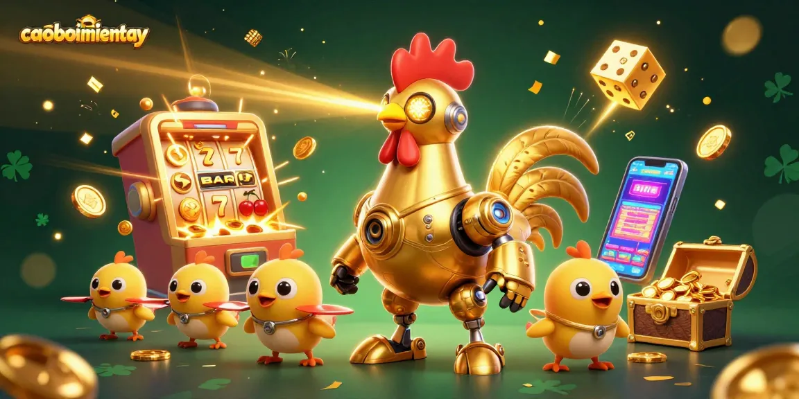 Experience caoboimientay with thrilling action in this vibrant casino scene of 3D characters.