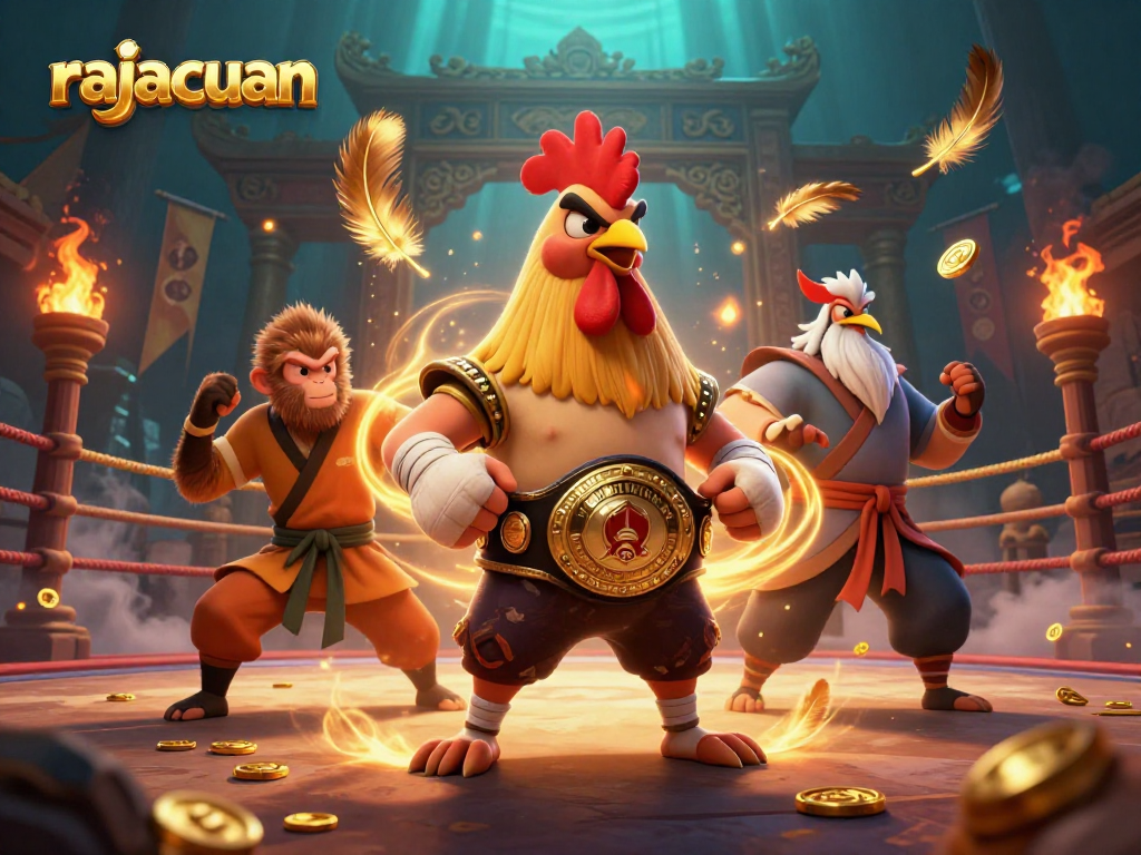 Experience the thrilling Sicbo action at rajacuan with vibrant casino characters and dynamic elements.