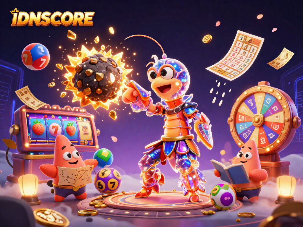 IDNSCORE rewards players with loyalty points and exciting prizes in a captivating casino scene.