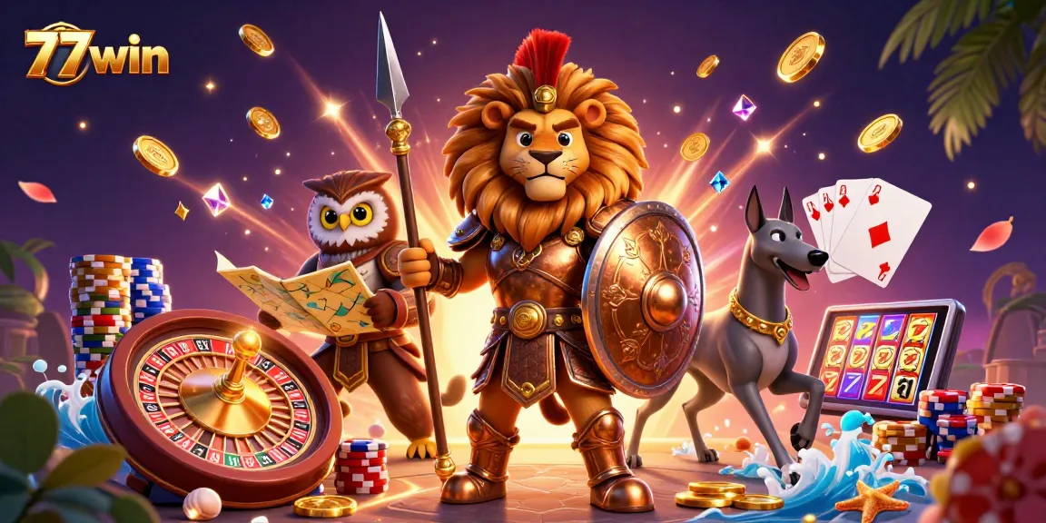 Experience winning thrills at 77win with exciting games and dynamic casino elements.