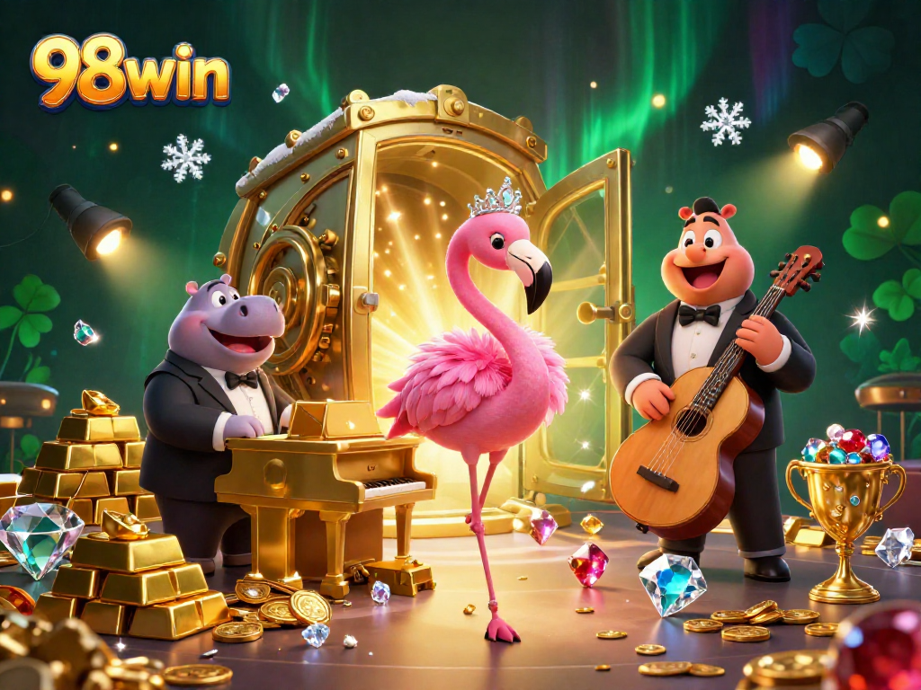 Experience thrilling games at 98win with vibrant visuals and dazzling treasures.