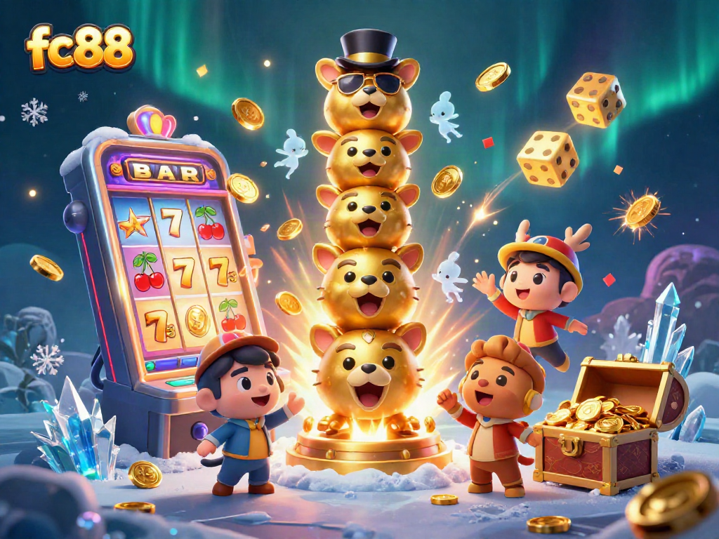 Tham gia trò chơi hấp dẫn trên fc88 với toa tự động bằng vàng mang đầy cảm hứng.