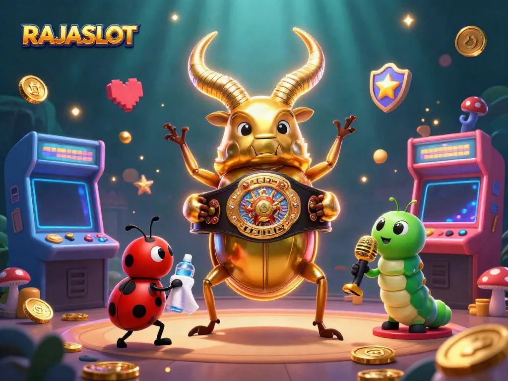 Rasakan sensasi bermain di RAJASLOT dengan ilustrasi 3D yang penuh warna dan detail