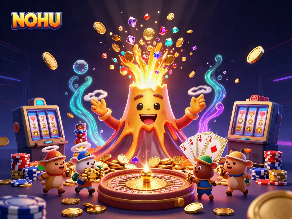 Experience thrilling wins with NOHU's exciting casino games, combining vibrant visuals and rich rewards.