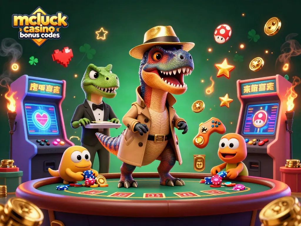 Experience mcluck casino bonus codes with thrilling casino action, colorful characters, and vibrant gaming elements.