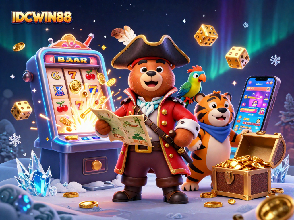Experience thrilling wins with IDCWIN88's vibrant slots and casino excitement!