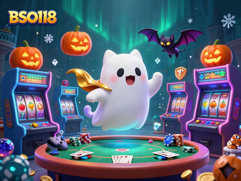 Engage with BSO118 for captivating casino adventures featuring ghostly characters and vibrant gameplay.