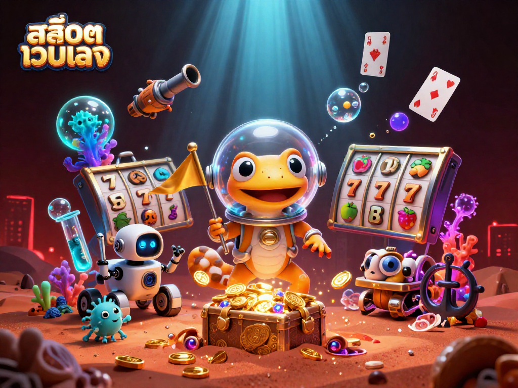 Experience the excitement of สล็อตเว็บตรง with engaging slot games and dynamic visuals.