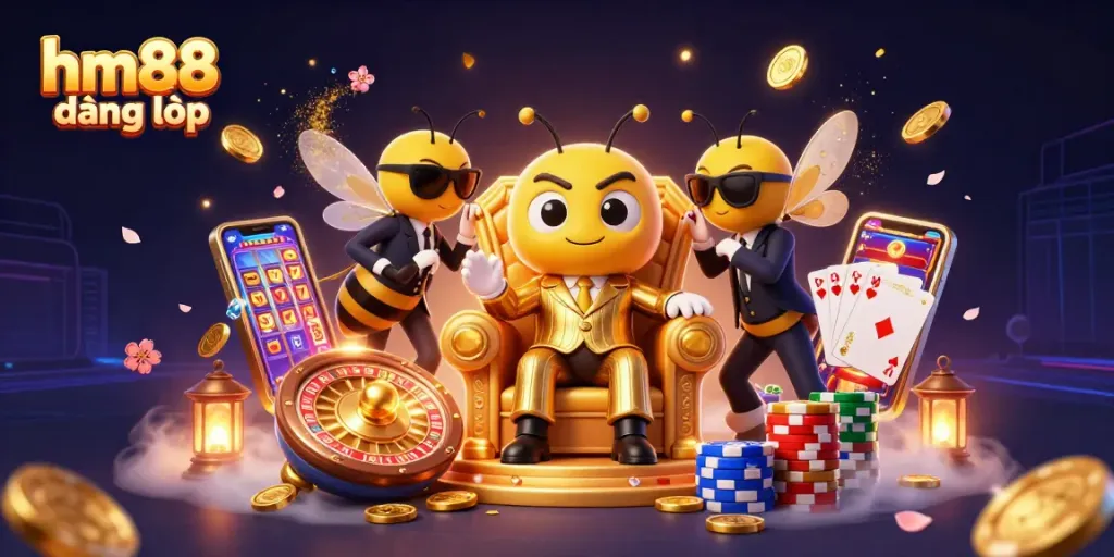 Experience the thrill of hm88 đăng nhập with vibrant games, iconic characters, and rich casino elements.