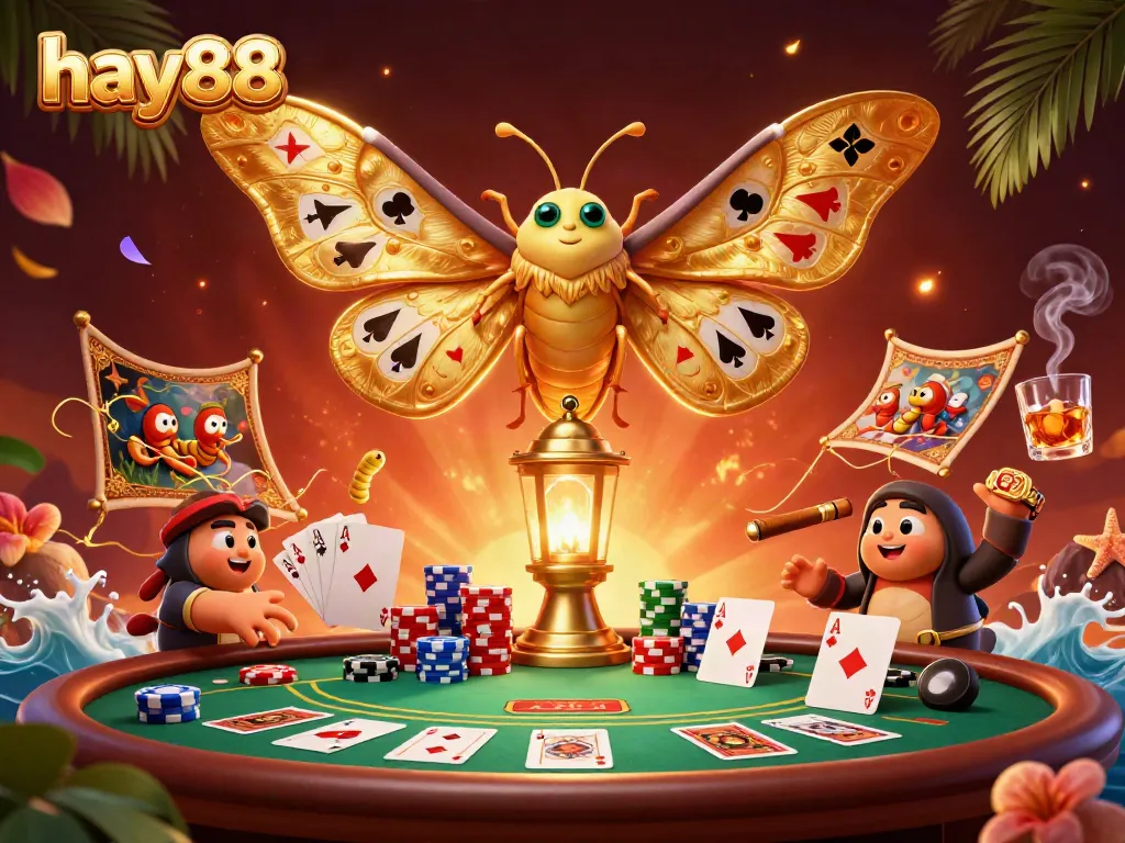 Experience the art of winning at hay88's vibrant casino, featuring dynamic characters and rich details