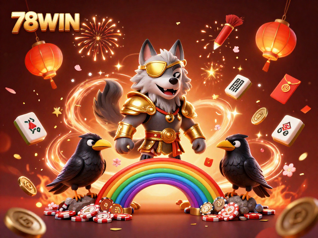 Experience the thrilling world of 78WIN with an epic casino scene featuring Norse mythology.