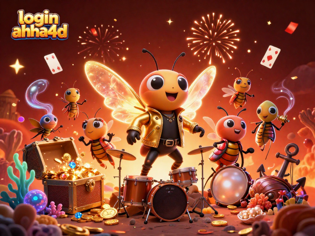 login ahha4d memicu kemenangan dengan cicada rock star di kasino, penuh harta karun dan efek spektakuler.